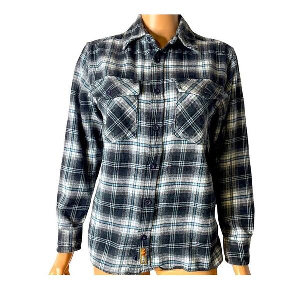 Urban Pipeline UP plaid flannel button up shacket SZ L - Picture 2 of 7